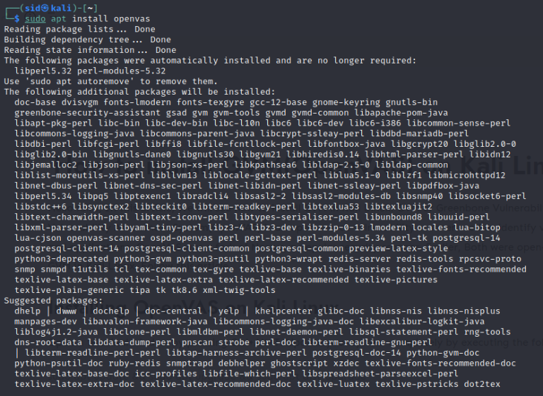 How To Install Openvas Gvm On Kali Linux Linuxfordevices