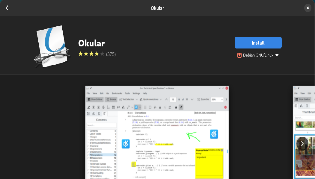 How To Install Okular PDF Viewer On Linux LinuxForDevices