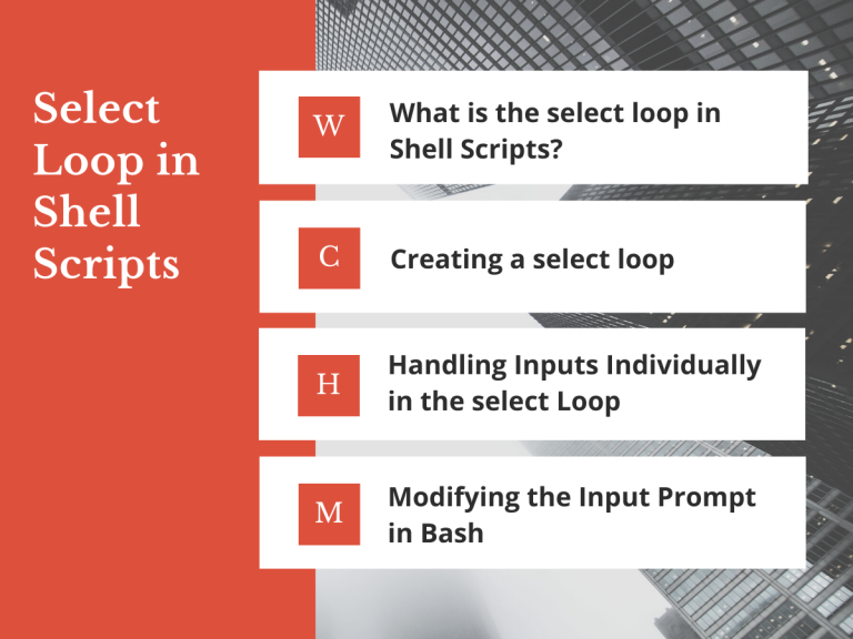 Select Loop