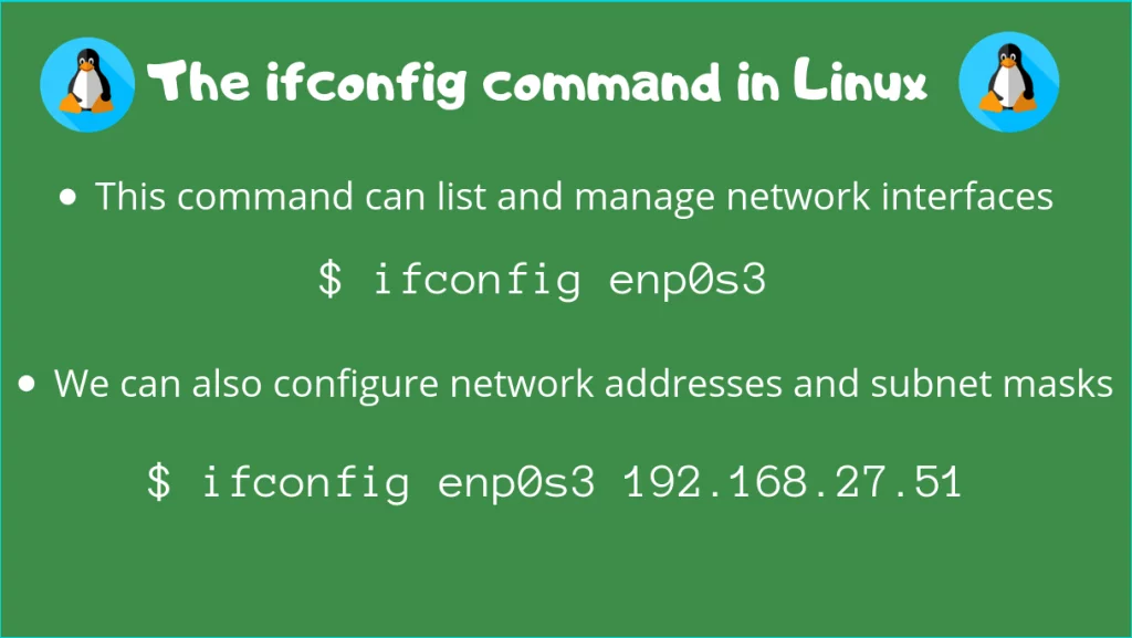 Ifconfig Command Linux