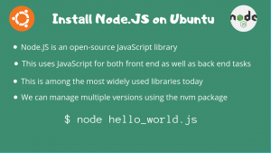 Install Nodejs On Ubuntu