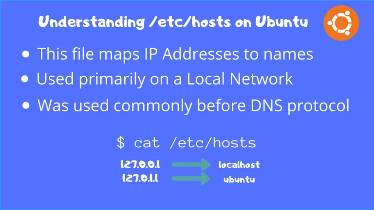 Ubuntu Hosts File