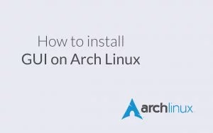 Cover Photo GUI Arch Linux 01