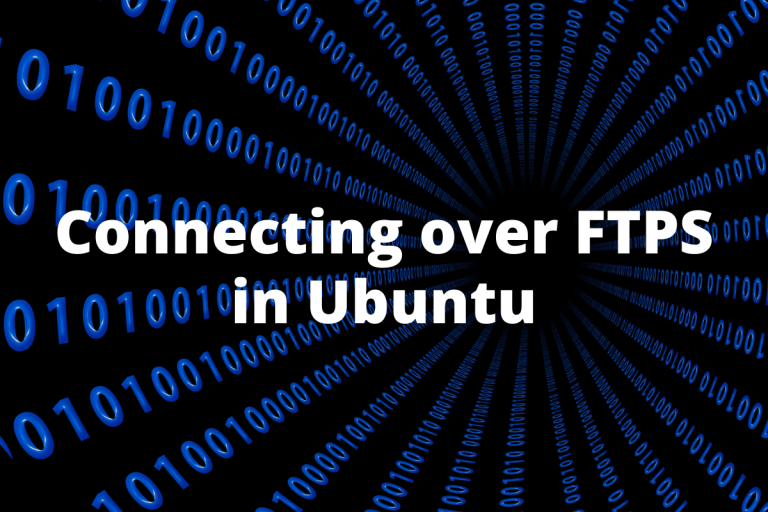 Connecting Over FTPS In Ubuntu