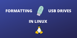 Formatting Usb Drives In Linux