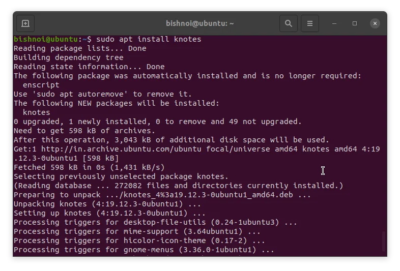 Sticky Notes for Ubuntu