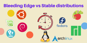 Bleeding Edge Vs Stable Distributions