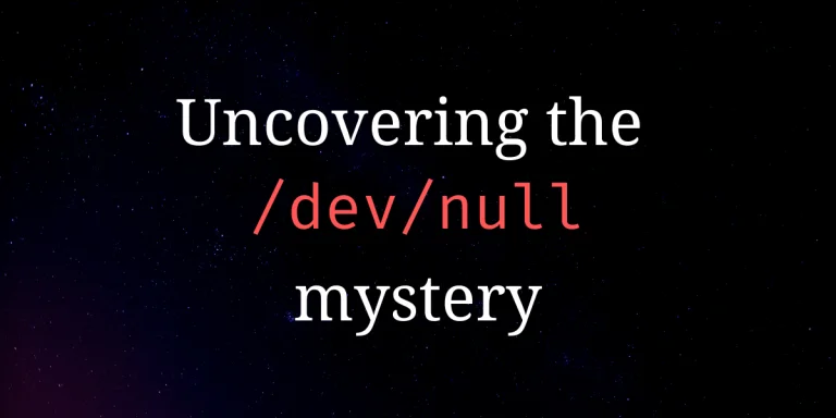 Uncovering The Devnull Mystery