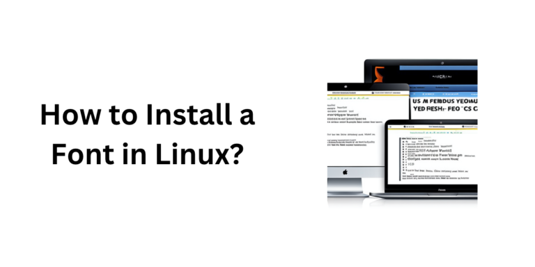 How To Install A Font In Linux?