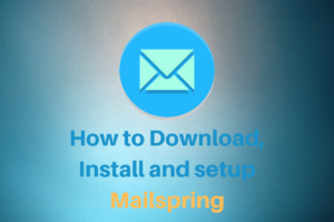 Install And Setup Mailspring