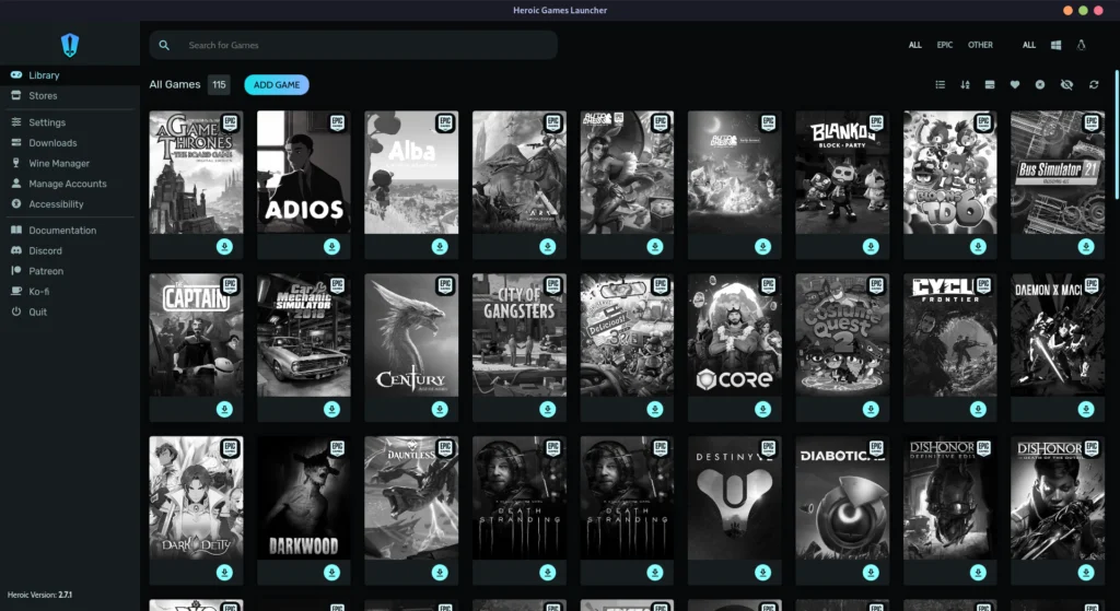 Heroic Games Launcher – Play your EGS and GOG library on Linux ...