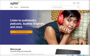 Audible Website