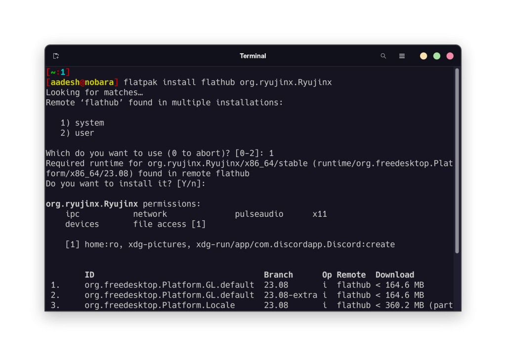 Installing Ryujinx Emulator On Fedora Linux