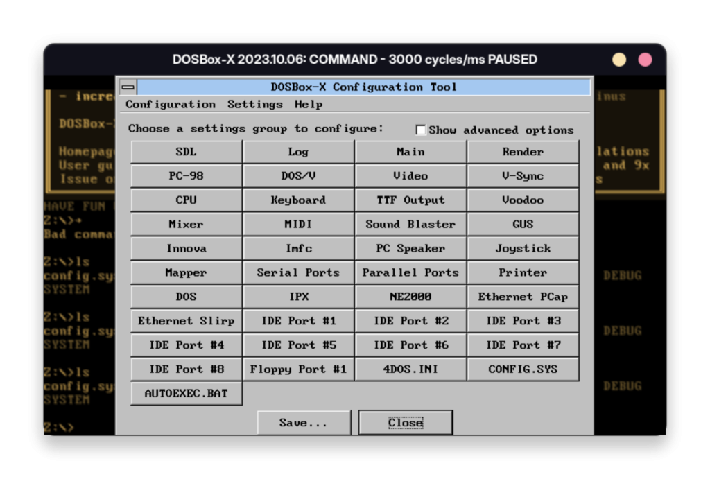 Open AUTOEXECBAT From Configuration Tool