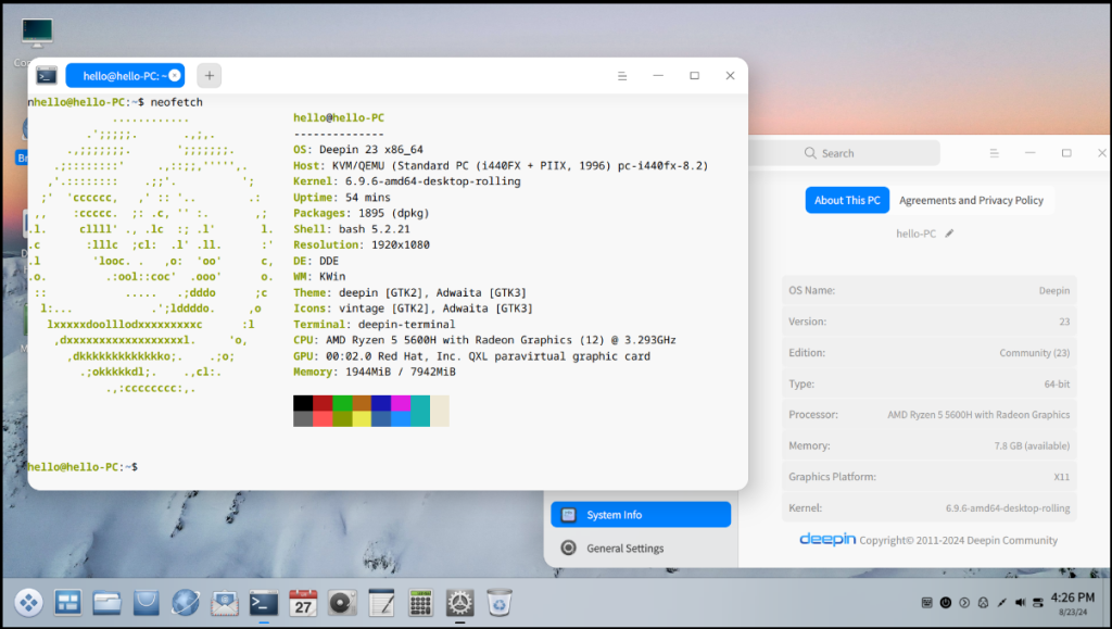 Deepin Linux