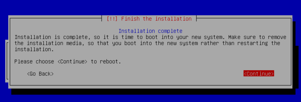 Once The Installation Is Finished Reboot Your System