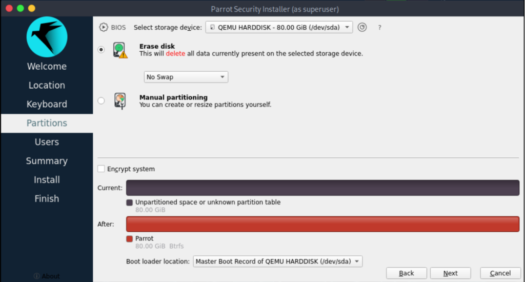 Partition Your Drive As Per Your Preference