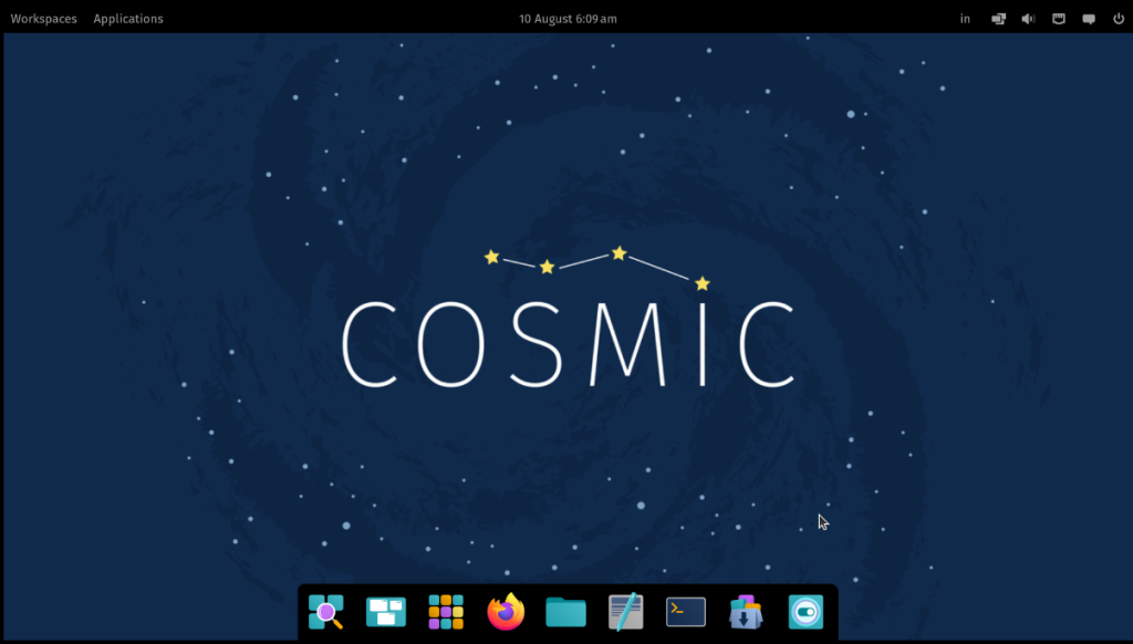 The COSMIC Desktop Environment On Pop Os