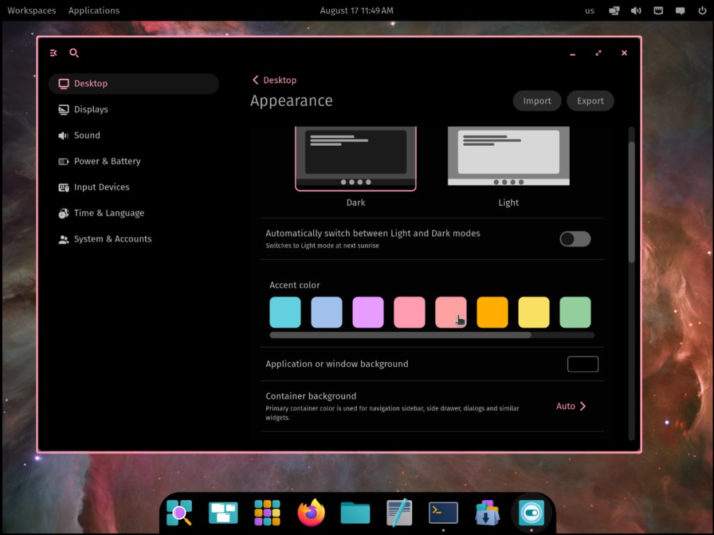 You Can Customize Theme As Well As Accent Color For All The Apps