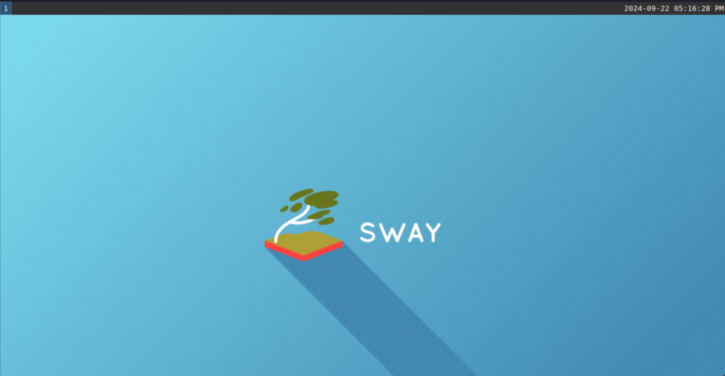 Minimal Interface Of The Sway Window Manager