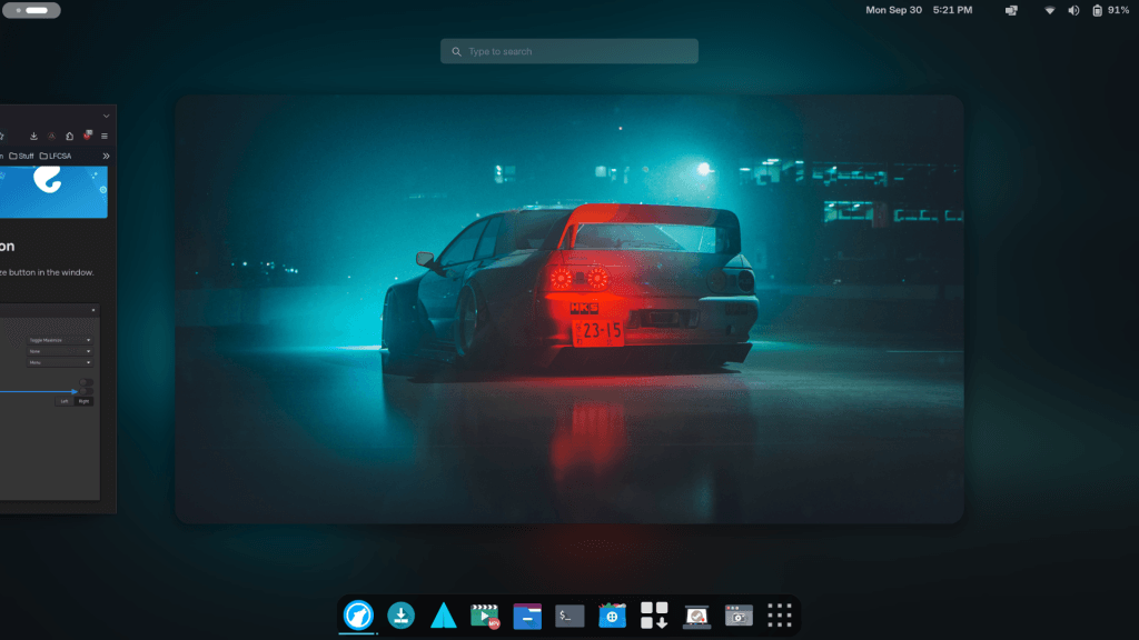 My Customized GNOME Desktop