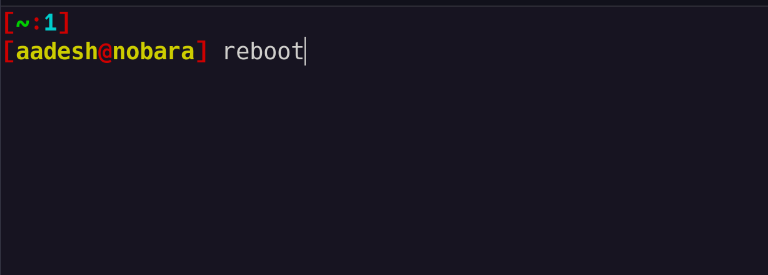 Running The Reboot Command Will Restart Your PC