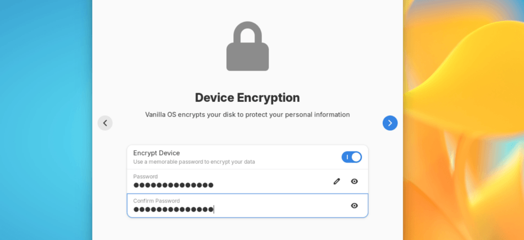 Enable Disk Encryption