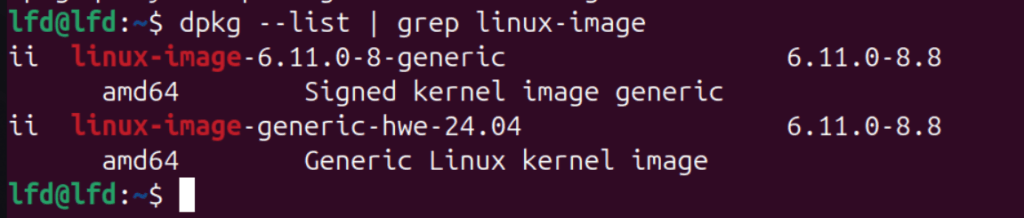 List Kernel Related Packages On Ubuntu